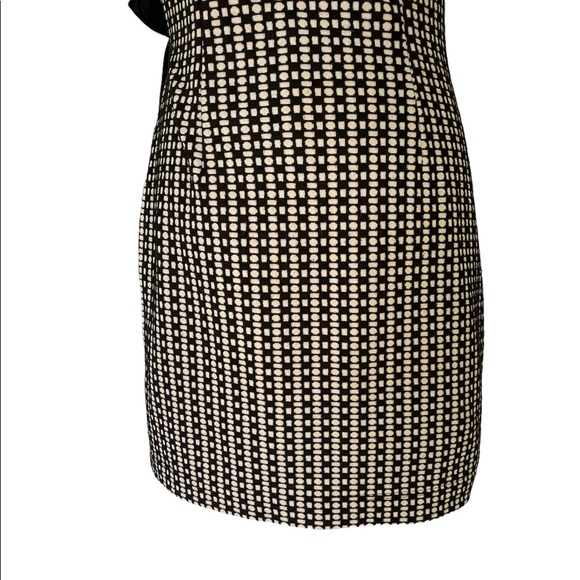 Anthropologie Saturday Sunday Isabel Polka Dot Print Faux Wrap Bow Dress - S - Picture 8 of 13